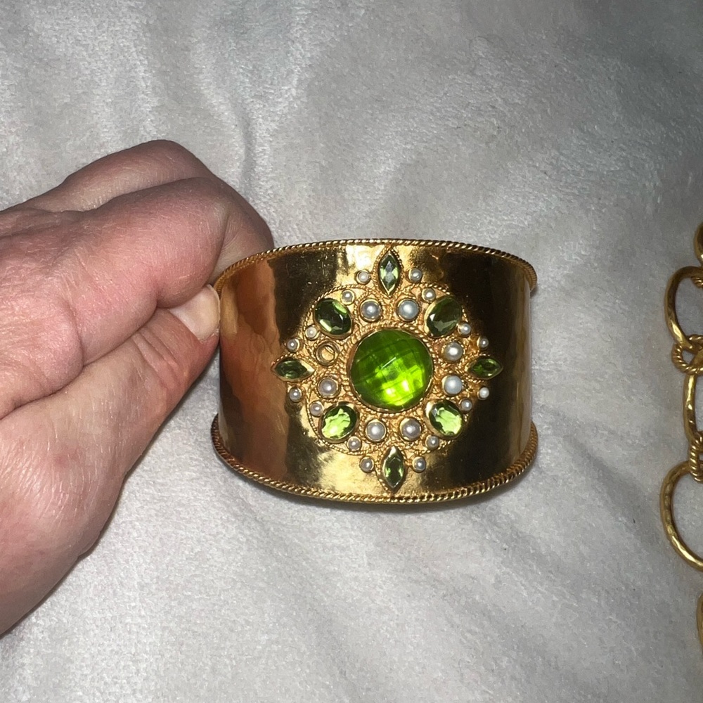 Julie Vos Jade Green Jewelry set - Picture 6 of 13